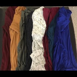Lot of 1X and 2X Maternity Tops and Sweaters